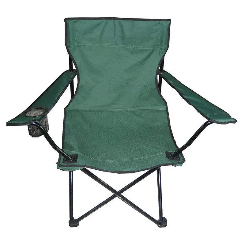 Wholesale Outdoor Foldable Hiking Chair Pocket Fishing Steel Tube Chair Folding Beach Chair