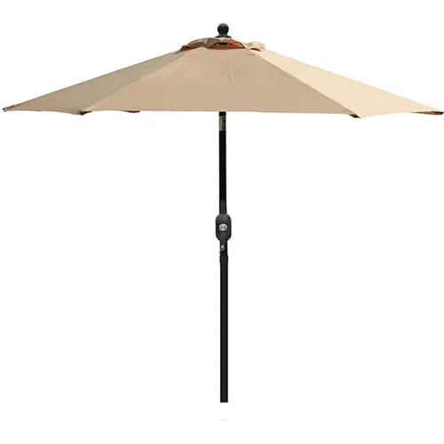 9 Feet Patio Outdoor  Umbrella with 8 Sturdy Ribs Hanging Tilt Lawn  Umbrella