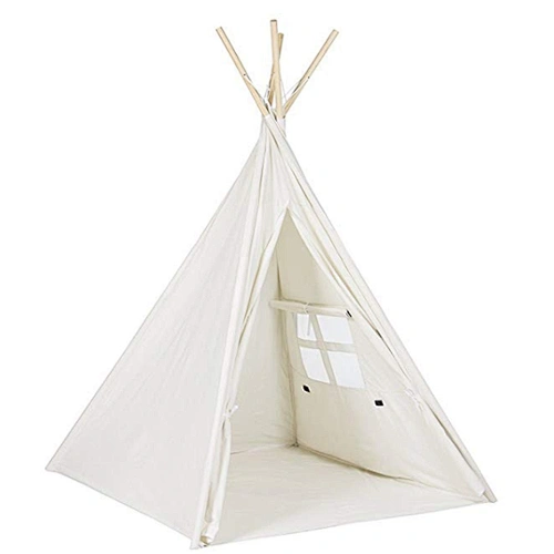 Wholesale Cotton Camping Canvas Wall House Indoor Play Kid Teepee Tent