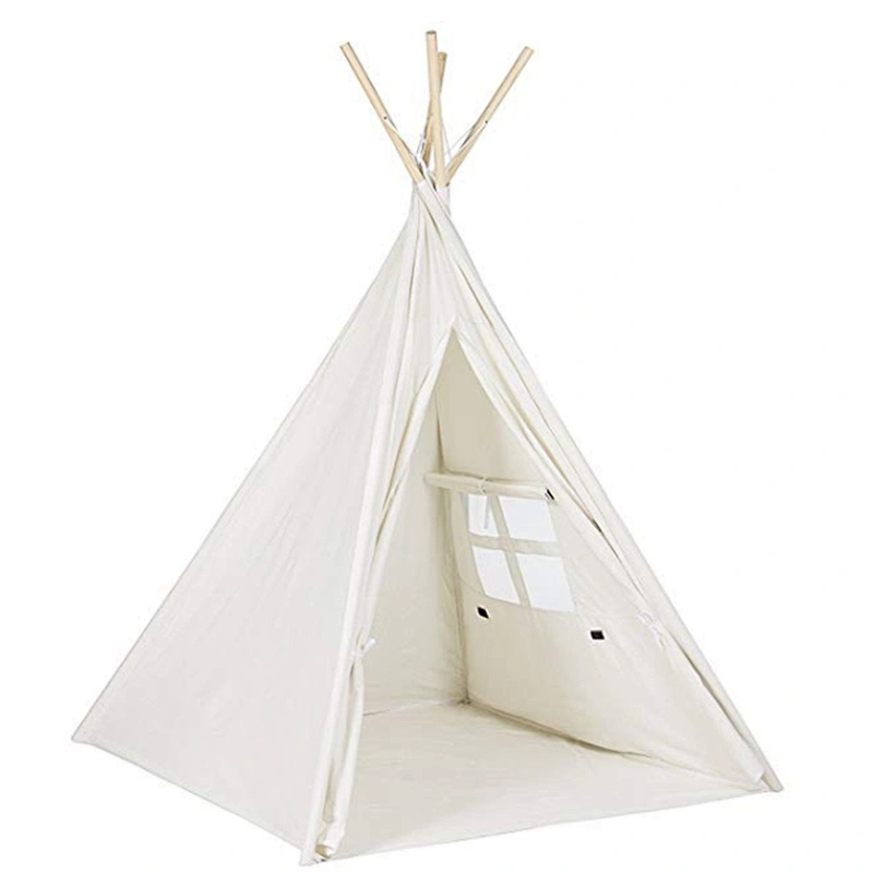 Wholesale Cotton Camping Canvas Wall House Indoor Play Kid Teepee Tent