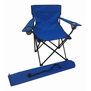 Wholesale Outdoor Foldable Hiking Chair Pocket Fishing Steel Tube Chair Folding Beach Chair