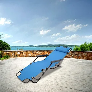 Folding outdoor garden bench chair foldable zero gravity lounger chair