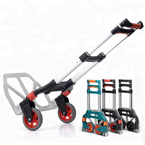 Aluminum hand luggage trolley folding trolley cart