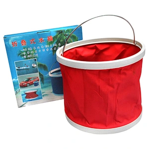 Folding Portable Outdoor Camping Foldable Water Bucket