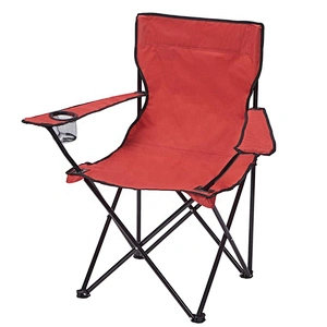 Wholesale Cheap outdoor and camp metal foldable chair Folding beach camping chair