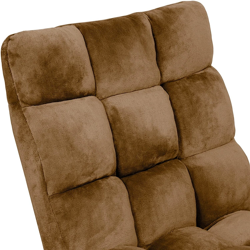 Hot Selling Memory Foam 5 Position Adjustable Gaming Floor Sofa Chair Backrest Folding Floor Chair for Living Room, Bedroom