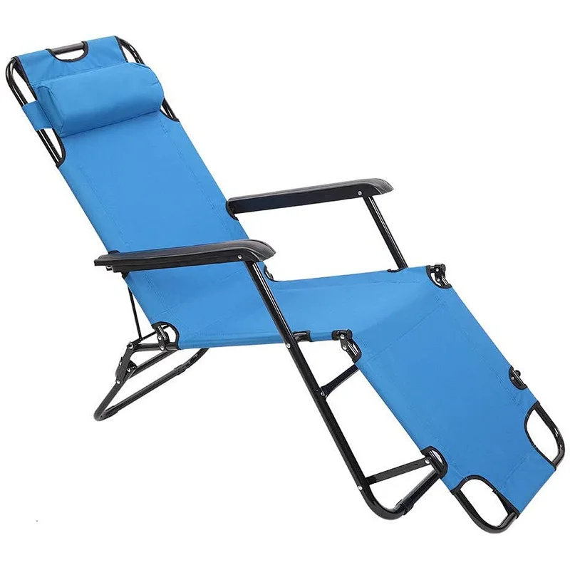 Folding outdoor garden bench chair foldable zero gravity lounger chair