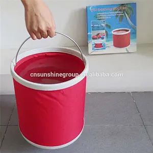 Folding Portable Outdoor Camping Foldable Water Bucket