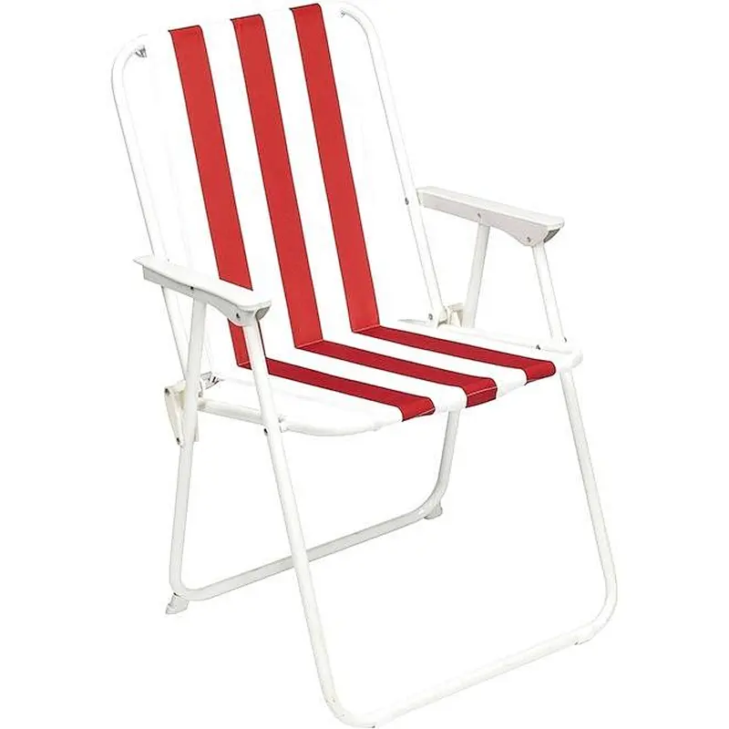 Offering price list portable cheap luxury summer beach foldable beach chair with armrest
