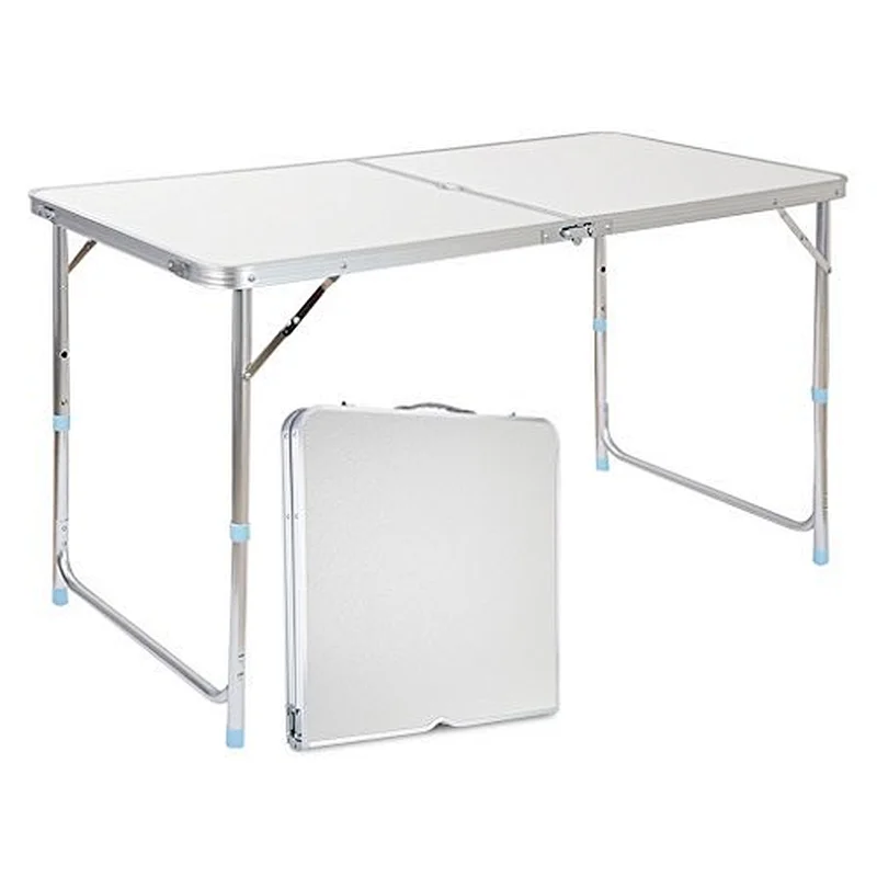 Factory wholesale picnic aluminum table outdoor table folding picnic table