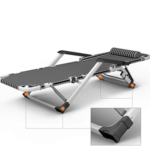 Supergroup Outdoor adjustable headrest outdoor sunbed folding  zero gravity recliner chair