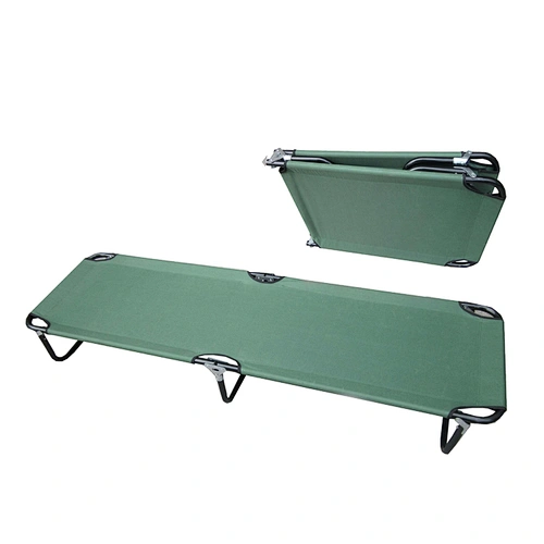Military portable metal army water bed for camping.