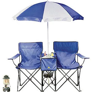 Portable Reclining Folding Beach Camp Chairs With Umbrella
