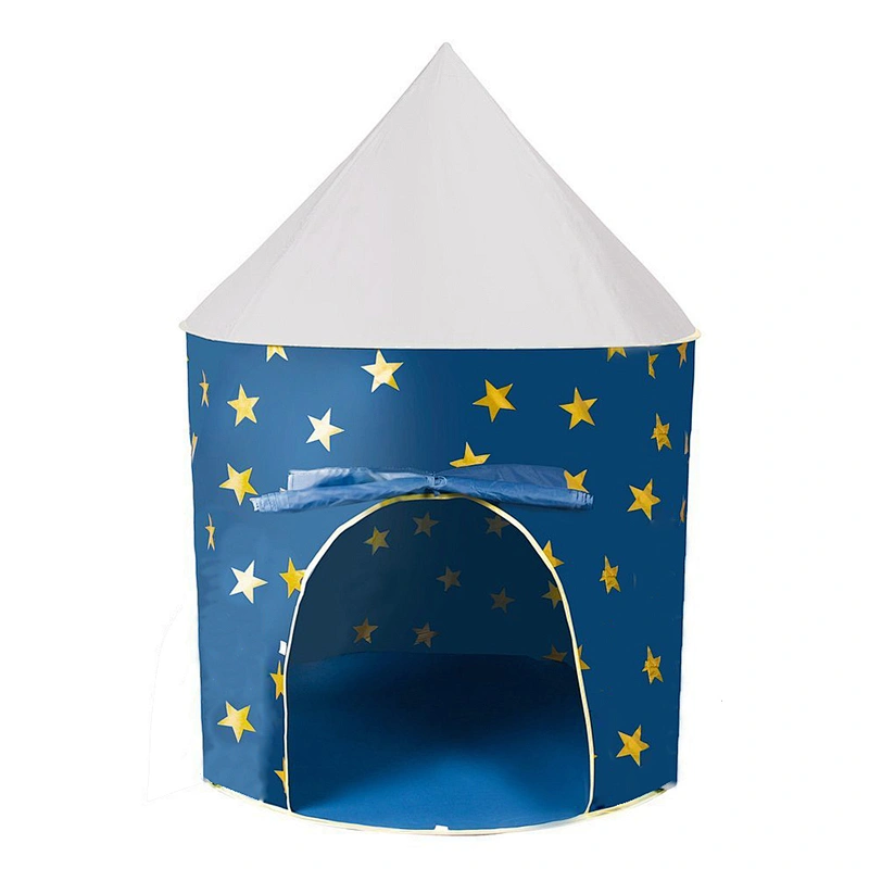 Kids Tent Features Glow in The Dark Stars - Portable Kids Play Tent - Kids Pop Up Tent Foldable into a carrying bag