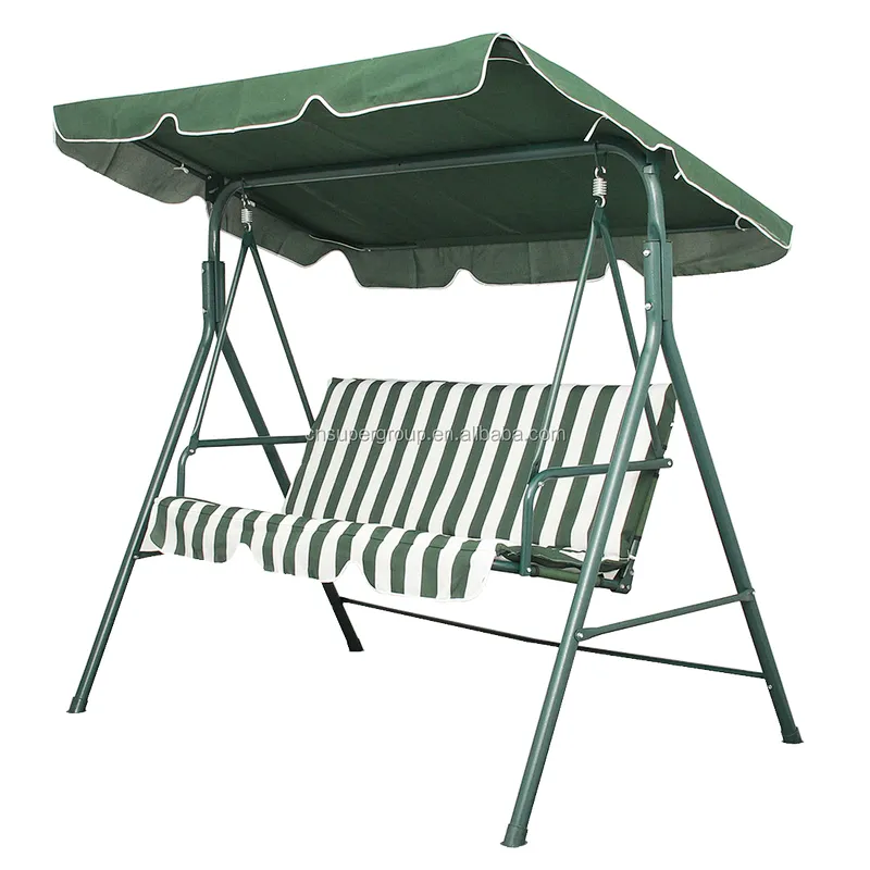 New design hot selling outdoor swing chair,3 person seat garden swing chair