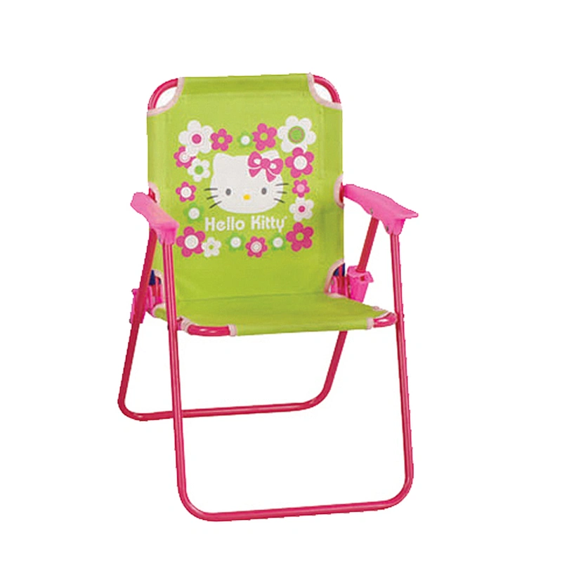 Foldable Beach chair spring chair with chambray