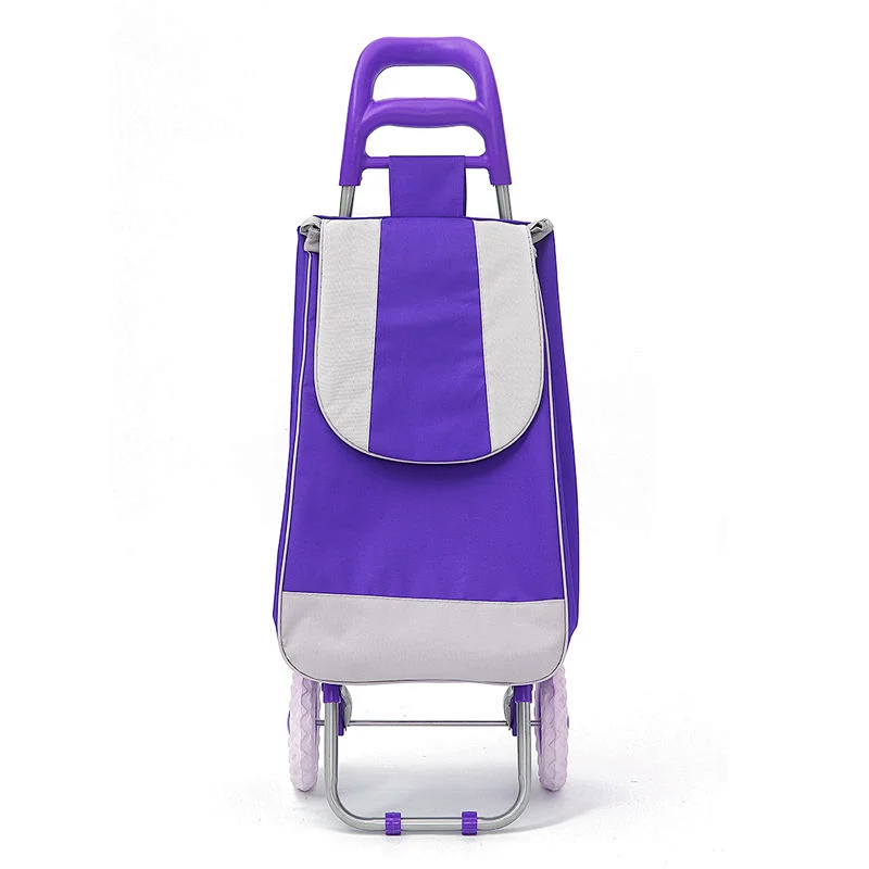 Aluminum folding shopping trolley,travel luggage cart,hand trolley with wheels