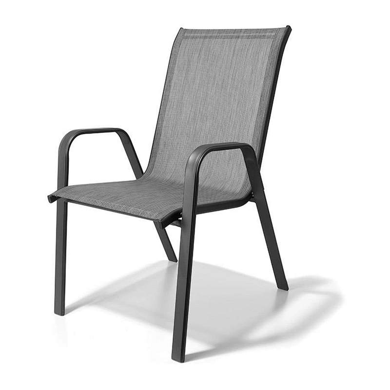 Supergroup teslin patio used metal outdoor stacking banquet chair