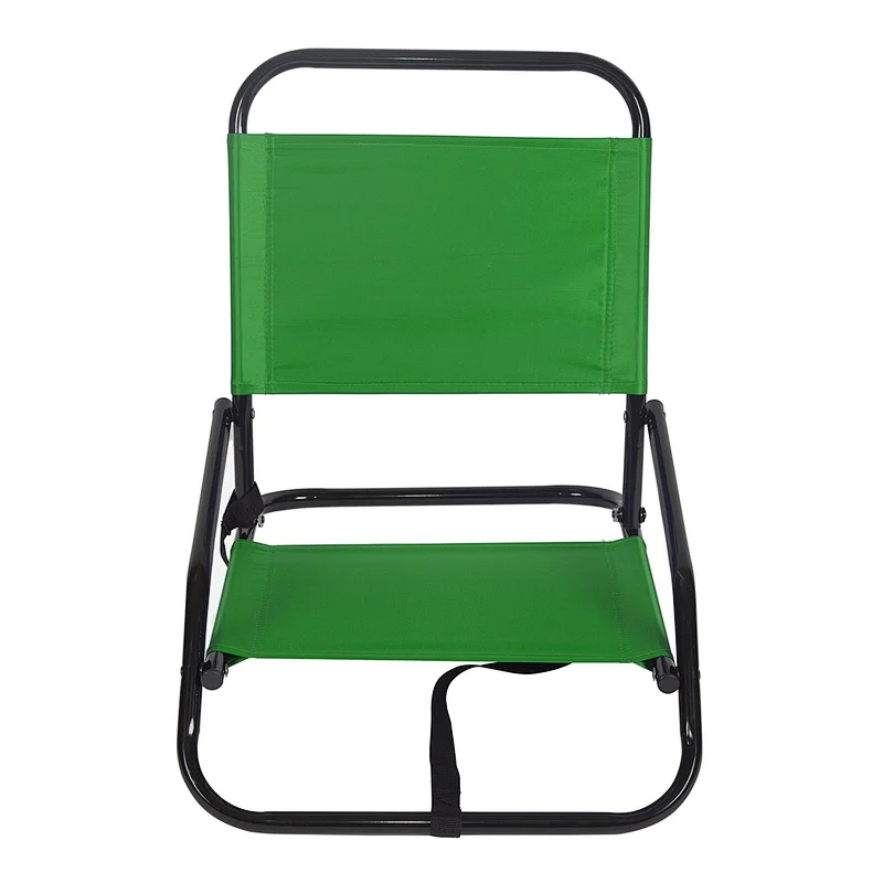 Wholesale Customized Low Back Aluminum Frame Folding Beach Chair