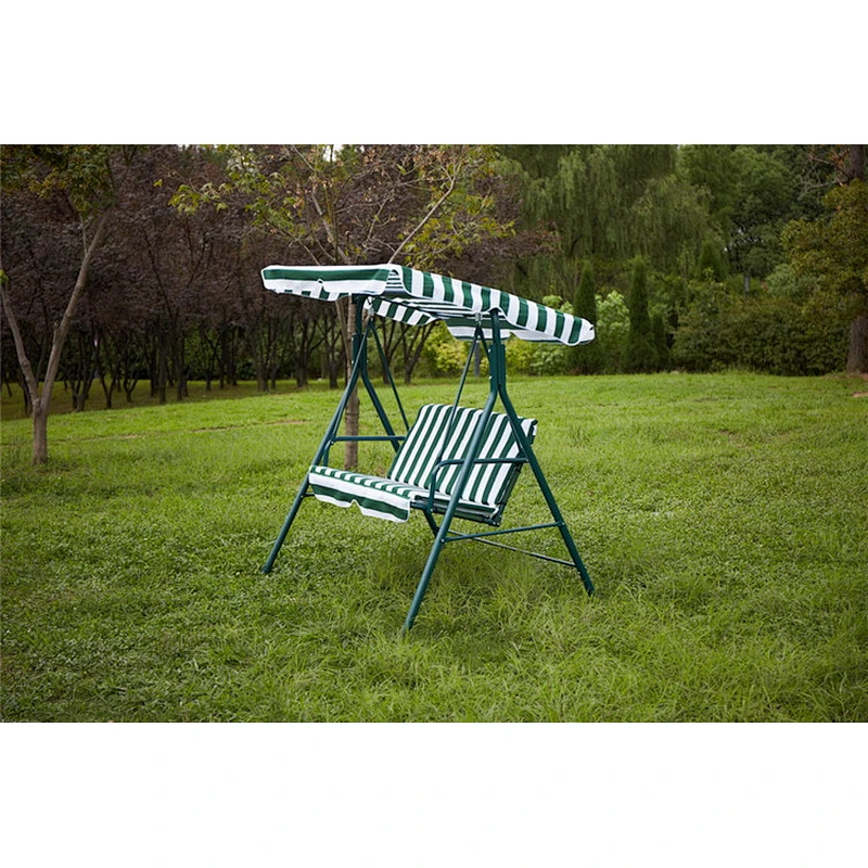 Garden 2 seat people Swing Chair with Sunshade Indoor Steel Patio Hanging Swing Chair