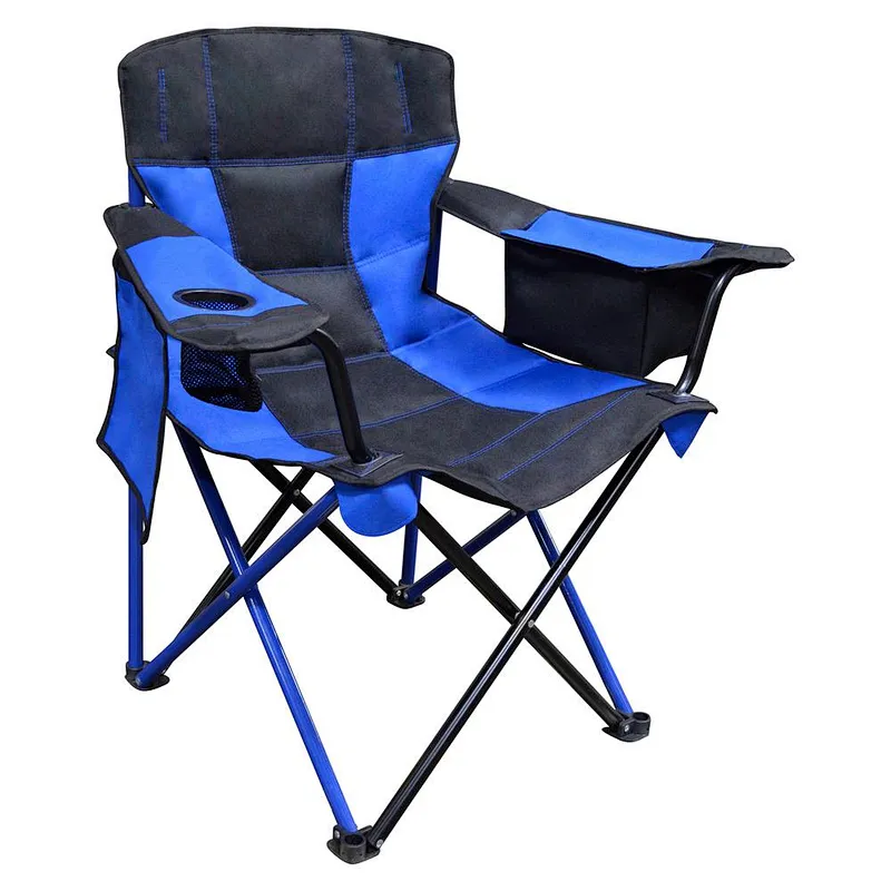 New design Giant folding camping chair with cooler bag foldable for outdoor camping chair