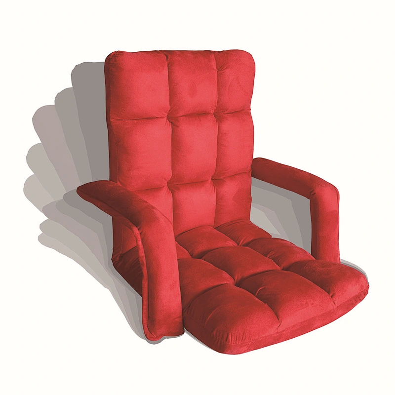 Supergroup best seller Metal Adjustable Backrest Folding Floor Chair