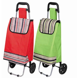 New Arrival Folding shopping luggage supermarket shopping cart trolley