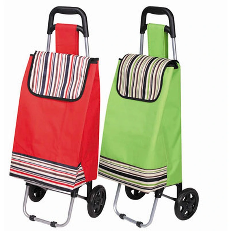 New Arrival Folding shopping luggage supermarket shopping cart trolley