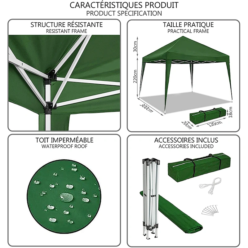Supergroup All  weather cheap roman metal line 3X3M outdoor garden gazebo