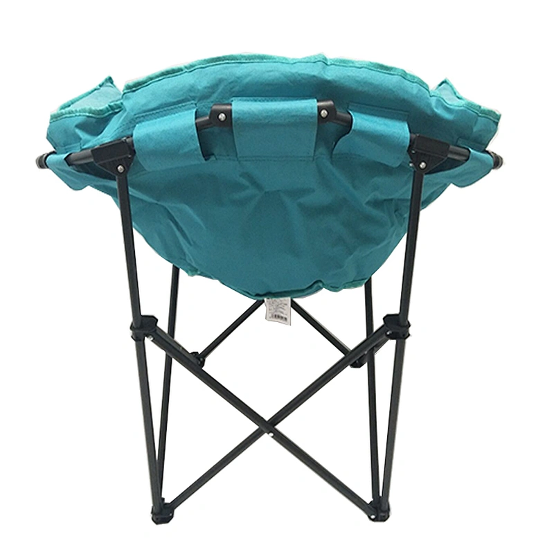 Wholesale Indoor Oversize comfortable sofa padded chairs round chair foldable moon chair