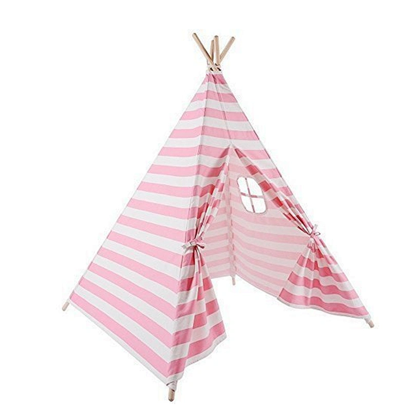 Wholesale Cotton Camping Canvas Wall House Indoor Play Kid Teepee Tent