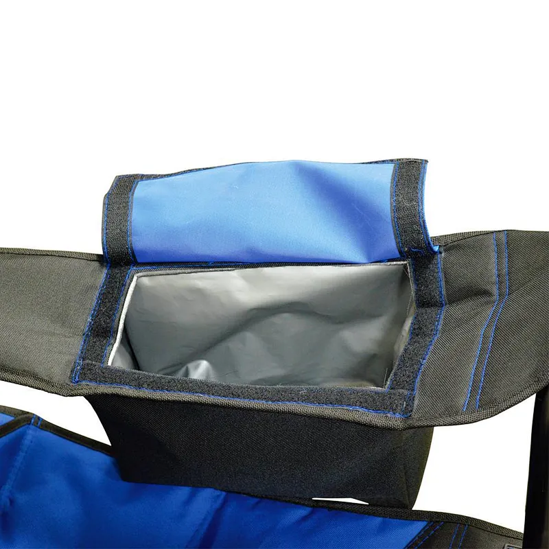 New design Giant folding camping chair with cooler bag foldable for outdoor camping chair