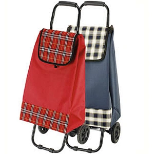 Fantastic adjustable supermarket push shopping trolley push cart for women