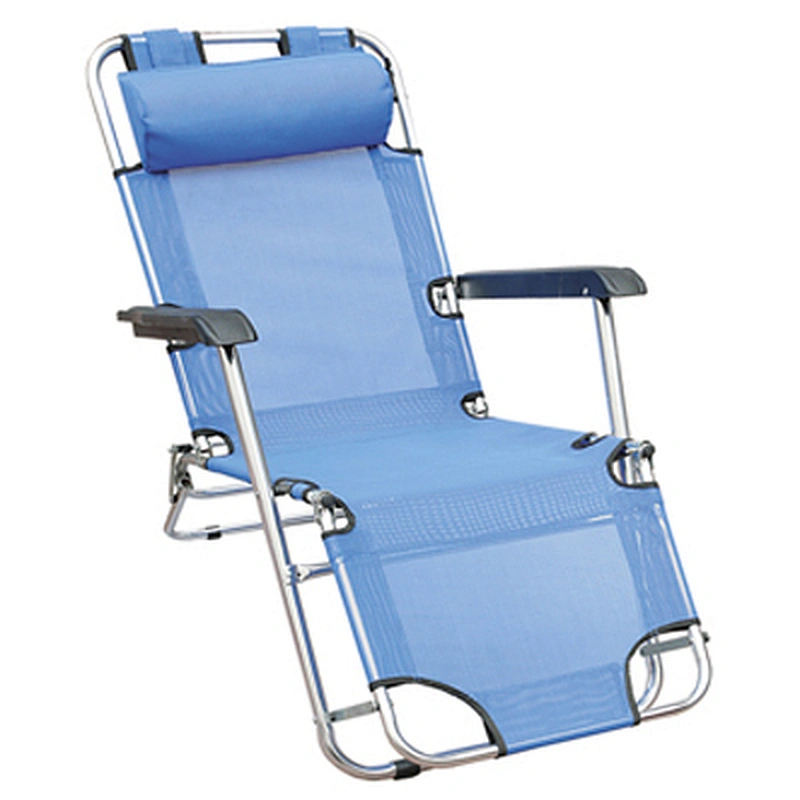 High quality lightweight sun lounge beach recliner zero gravity foldable chair