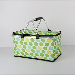 Supergroup Wholesale Fashionable supermarket Custom Morden Rolling collapsable aluminum Shopping Basket
