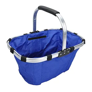 Custom Wholesales Reusable Grocery Shopping Bag Shopping BasketTote Shopping Basket