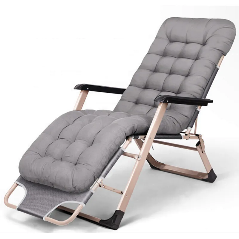 Outdoor folding sun lounge chairs portable beach chaise lounge chair folding recliner chair