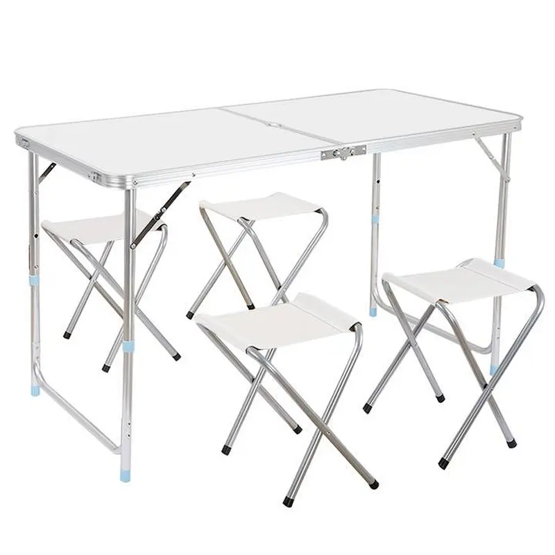 Factory wholesale picnic aluminum table outdoor table folding picnic table