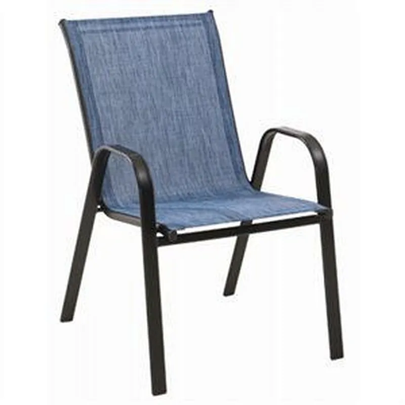 Supergroup teslin patio used metal outdoor stacking banquet chair