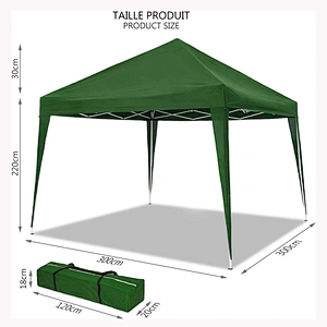 Supergroup All  weather cheap roman metal line 3X3M outdoor garden gazebo