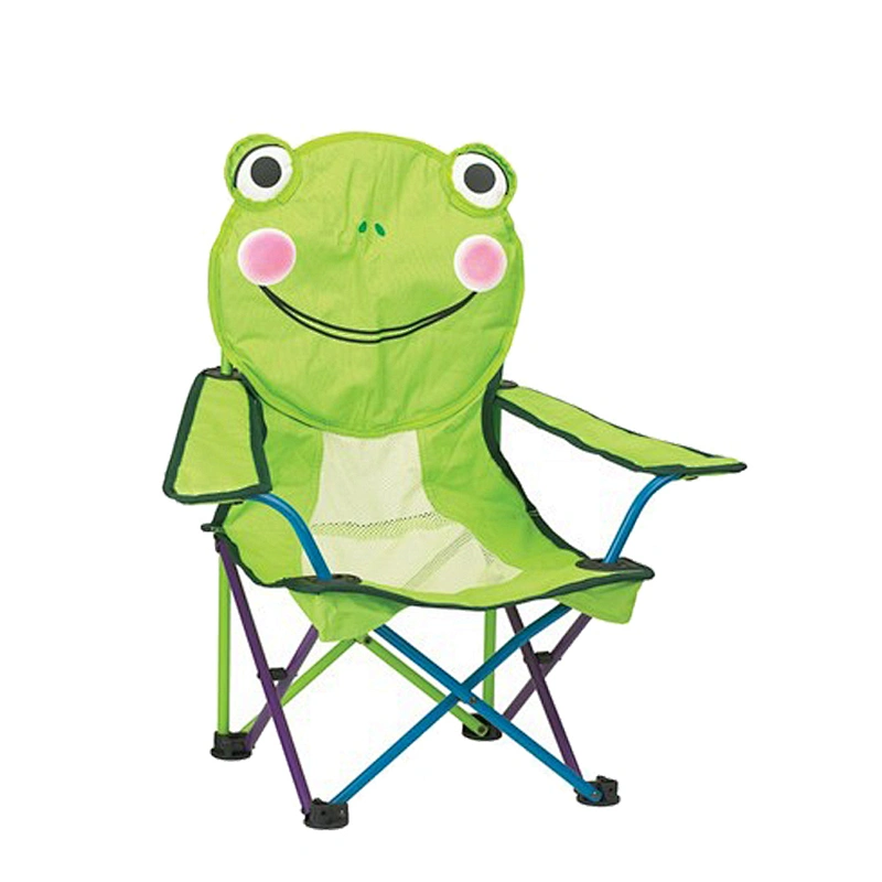 Wholesale Cheap Outdoor Fabric Cartoon Customized Animal Folding Kid Chair