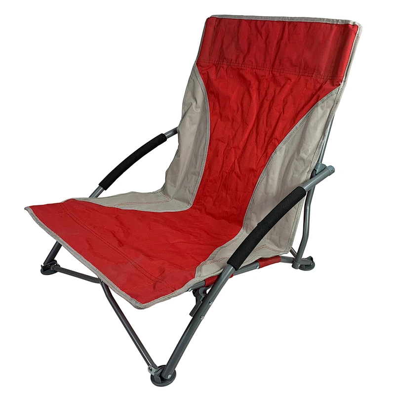 Premium Portable Lightweight Beach Chair Lawn Low Seat Folding Camping Chair