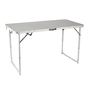 Factory wholesale picnic aluminum table outdoor table folding picnic table