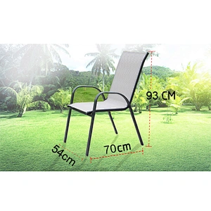 Outdoor Funiture Steel Event Wholesale Metal Garden Lawn Camping Stacking Chair
