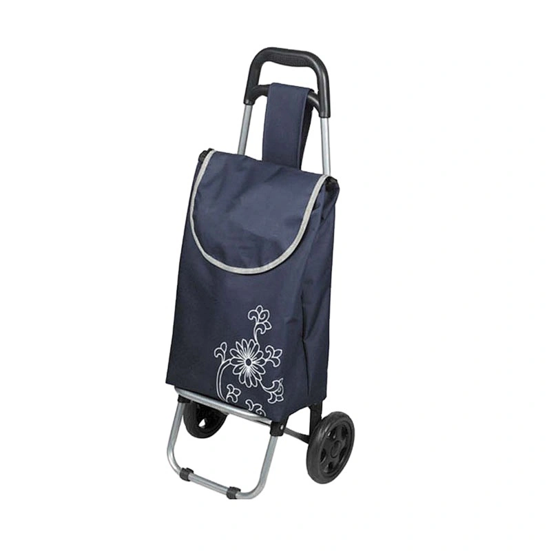 New Arrival Folding shopping luggage supermarket shopping cart trolley