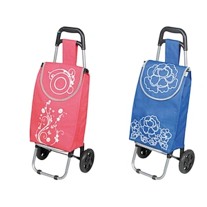 New Arrival Folding shopping luggage supermarket shopping cart trolley