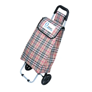 Fantastic adjustable supermarket push shopping trolley push cart for women