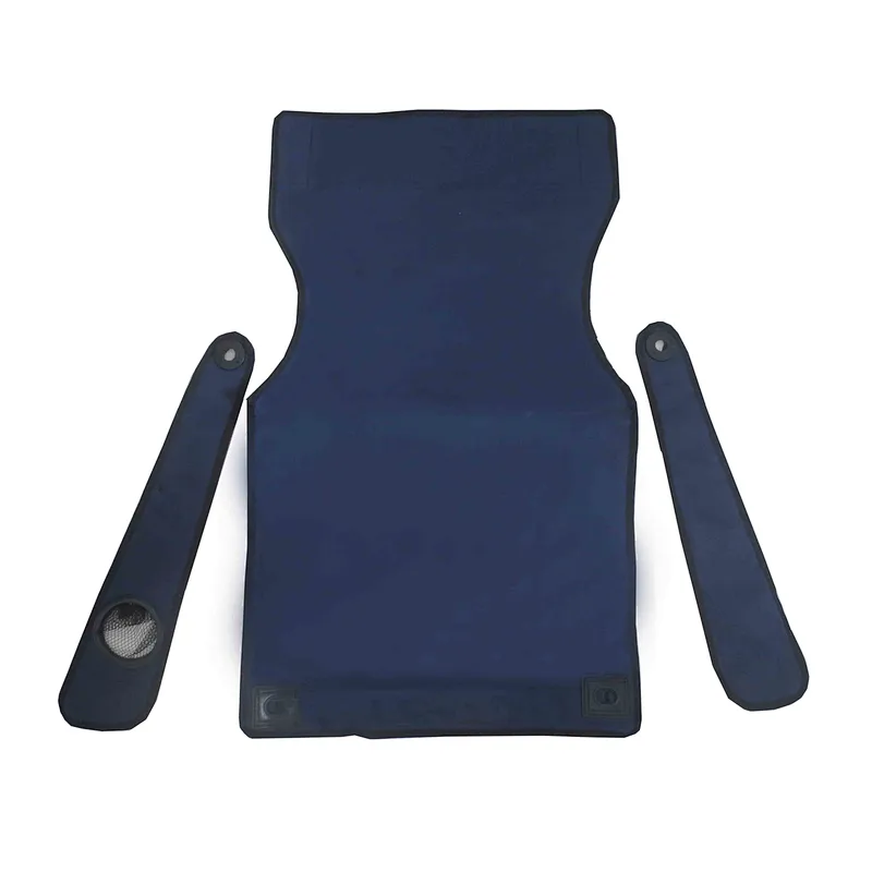 Folding Outdoor Chair Fabric with Carrying Bag and Armrest Camping Chair Fabric PE coating Supplier