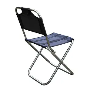 Popular wholesale cheap lightweight steel camping fishing beach chair comfort folding chair