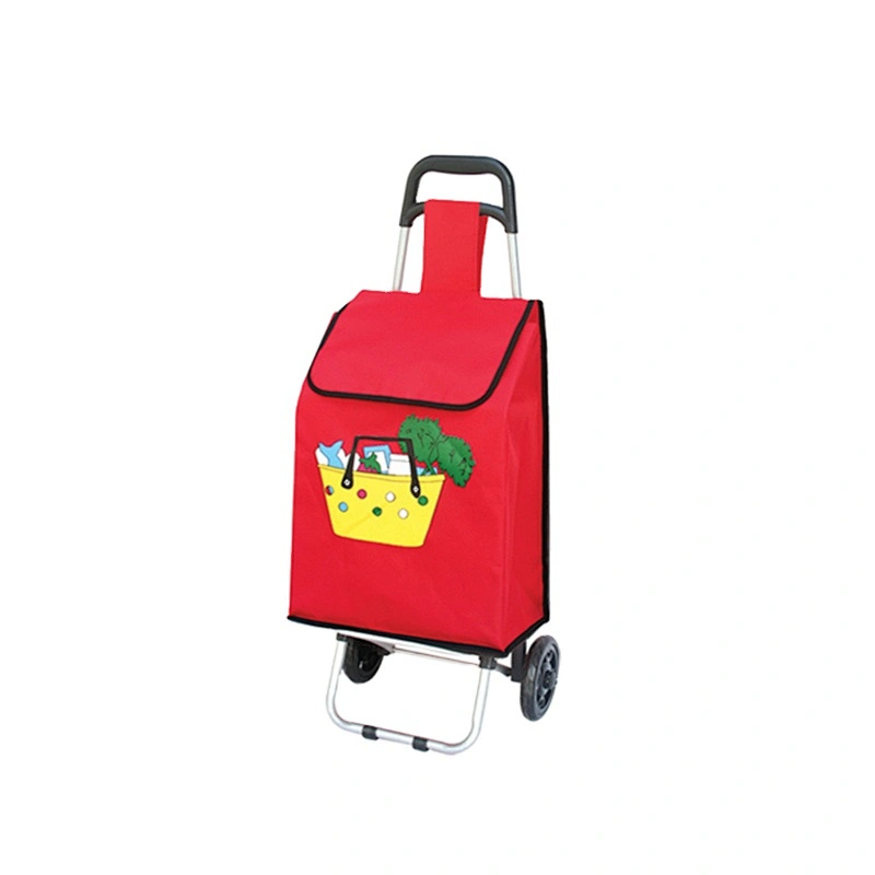 Eco friendly fashion shopping trolley bag sizes hand trolley two wheel